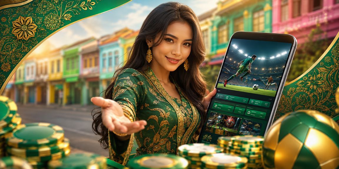 Pengguna di Penang mengikuti pertaruhan e-sukan esports dengan latar batik khas Malaysia